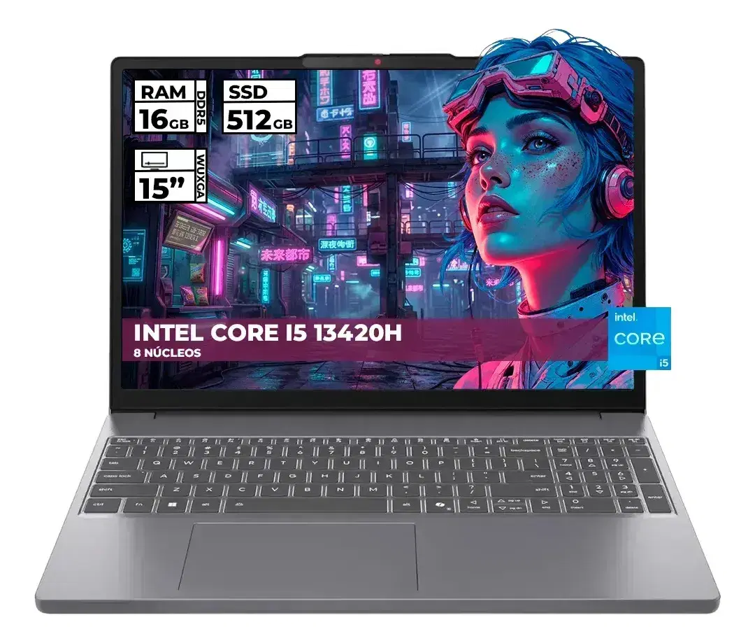 Lenovo Ideapad Slim 3 15irh10 I5-13420h 16gb 512gb Tactil Gris